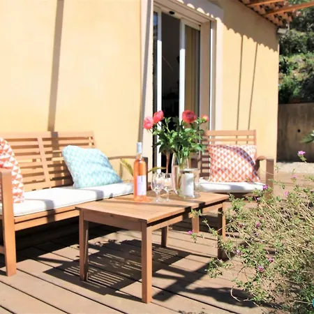 Hyeres-charmante Piscine 5mn Plages Parking-wifi Willa *